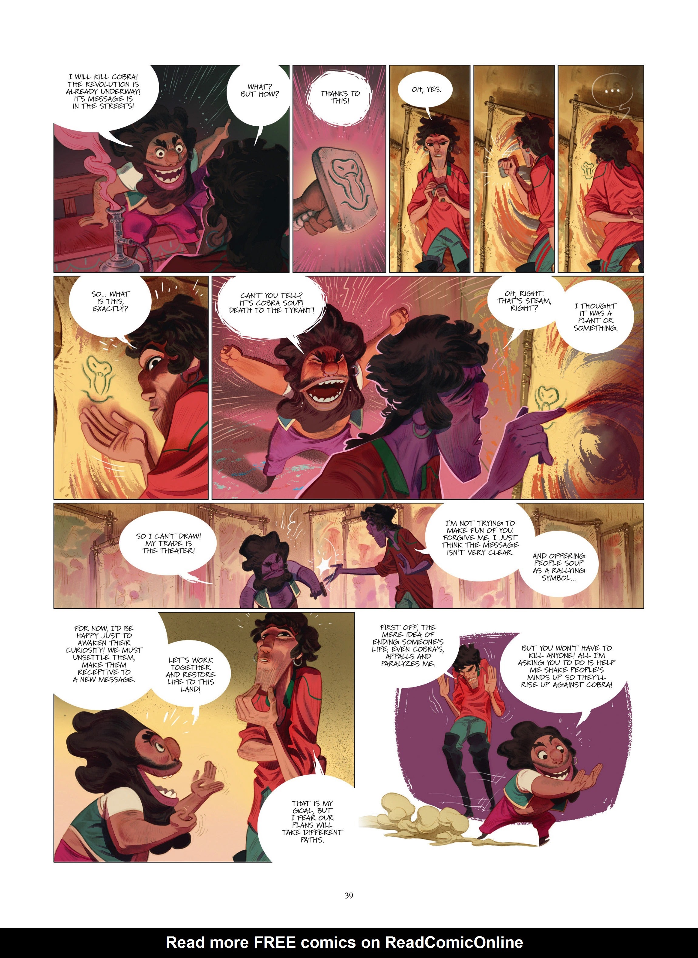 Read online Tales from the Time of the Cobra comic -  Issue #1 - 40