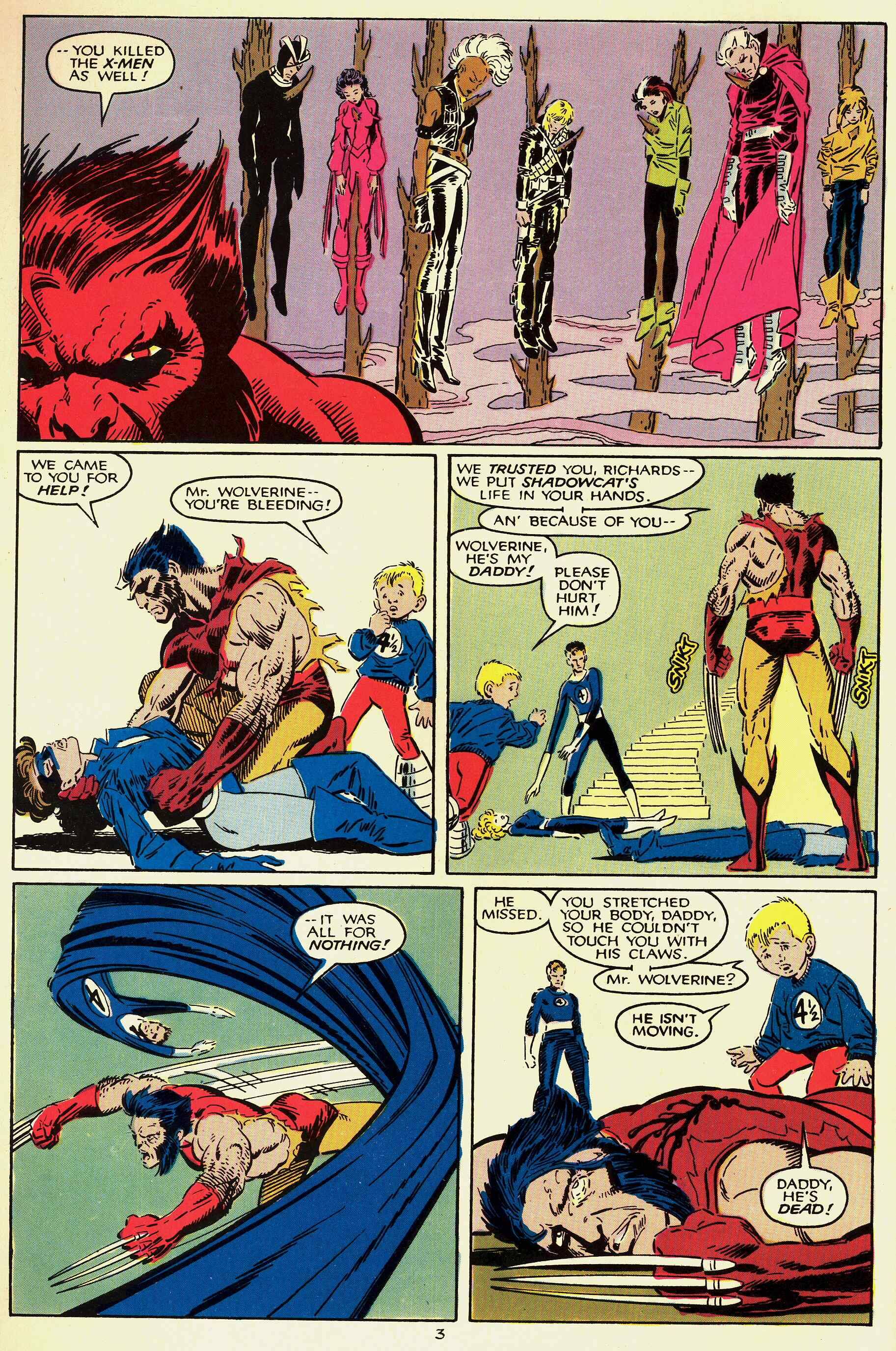 Read online Fantastic Four vs. X-Men comic -  Issue #1 - 4