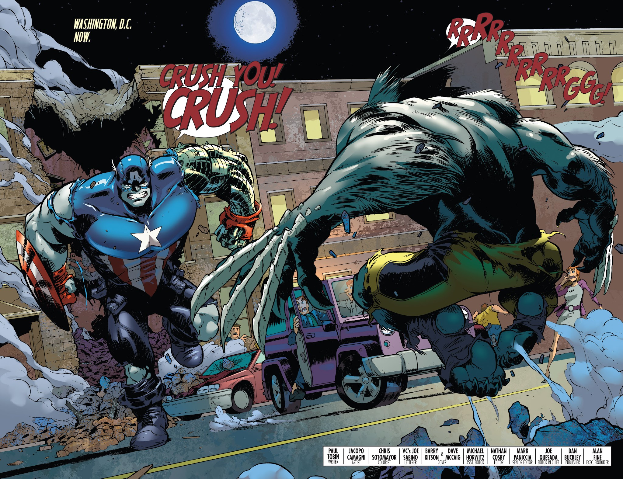 Read online World War Hulks: Wolverine vs. Captain America comic -  Issue #1 - 4