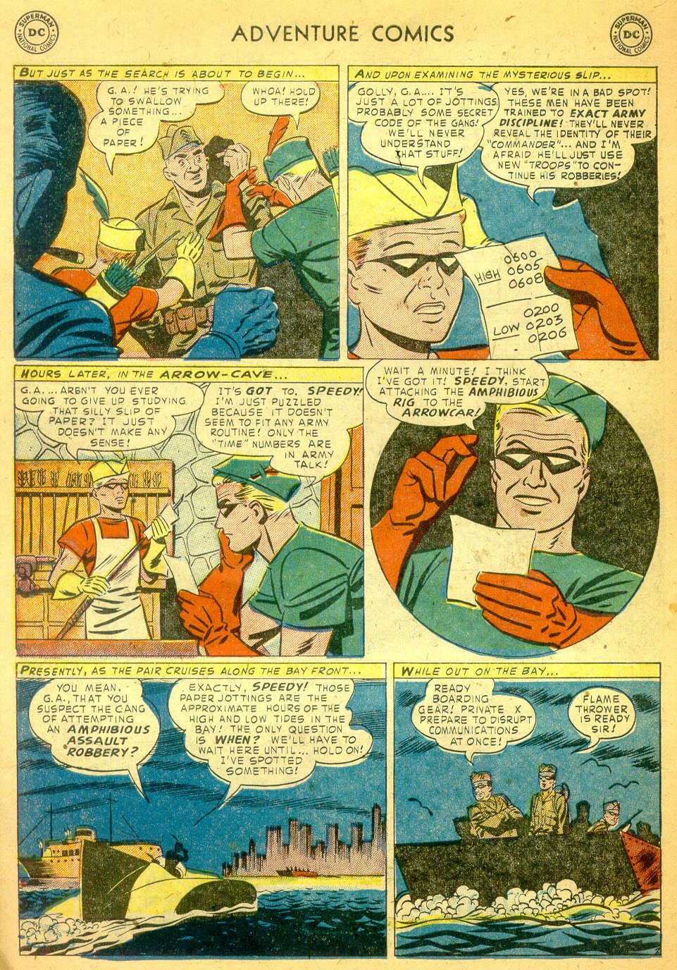 Read online Adventure Comics (1938) comic -  Issue #181 - 39
