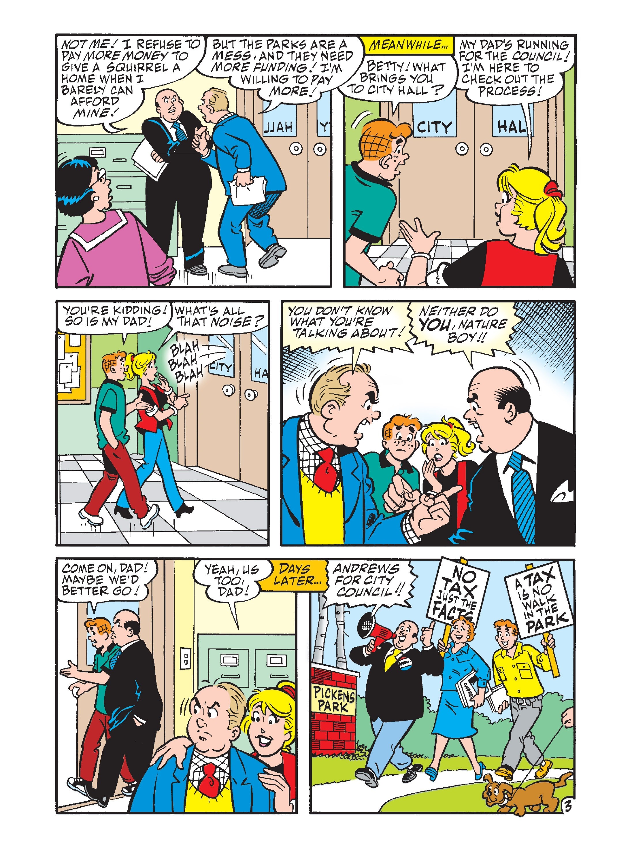 Read online Archie's Double Digest Magazine comic -  Issue #255 - 205