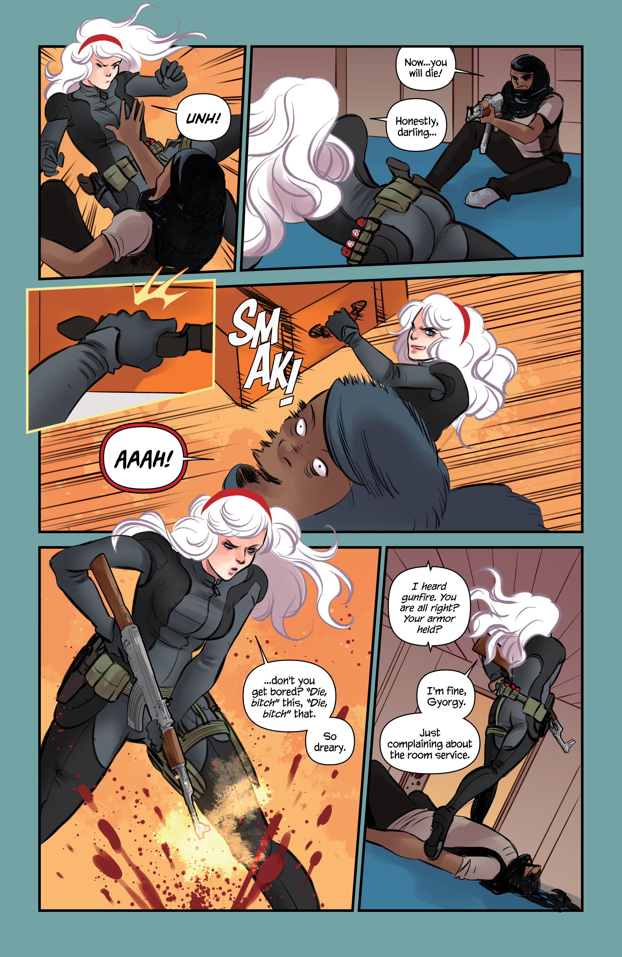 Read online Codename Baboushka comic -  Issue #3 - 5