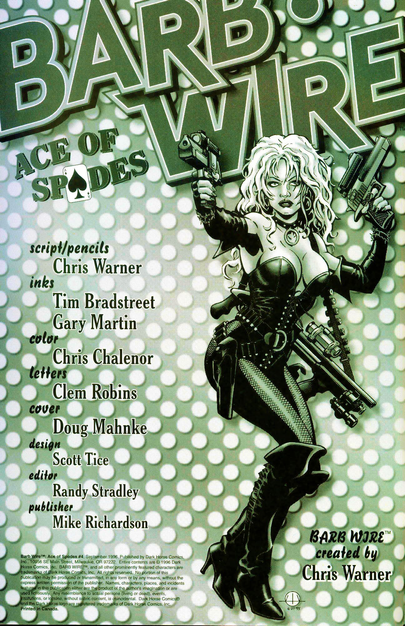 Read online Barb Wire: Ace of Spades comic -  Issue #4 - 2