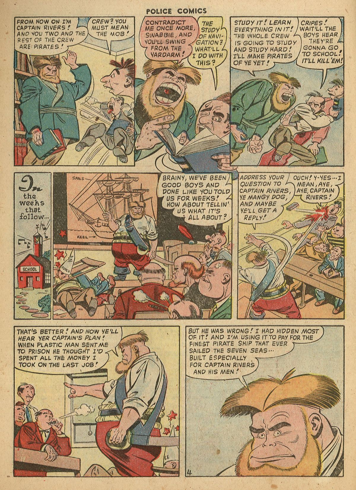 Read online Police Comics comic -  Issue #90 - 7