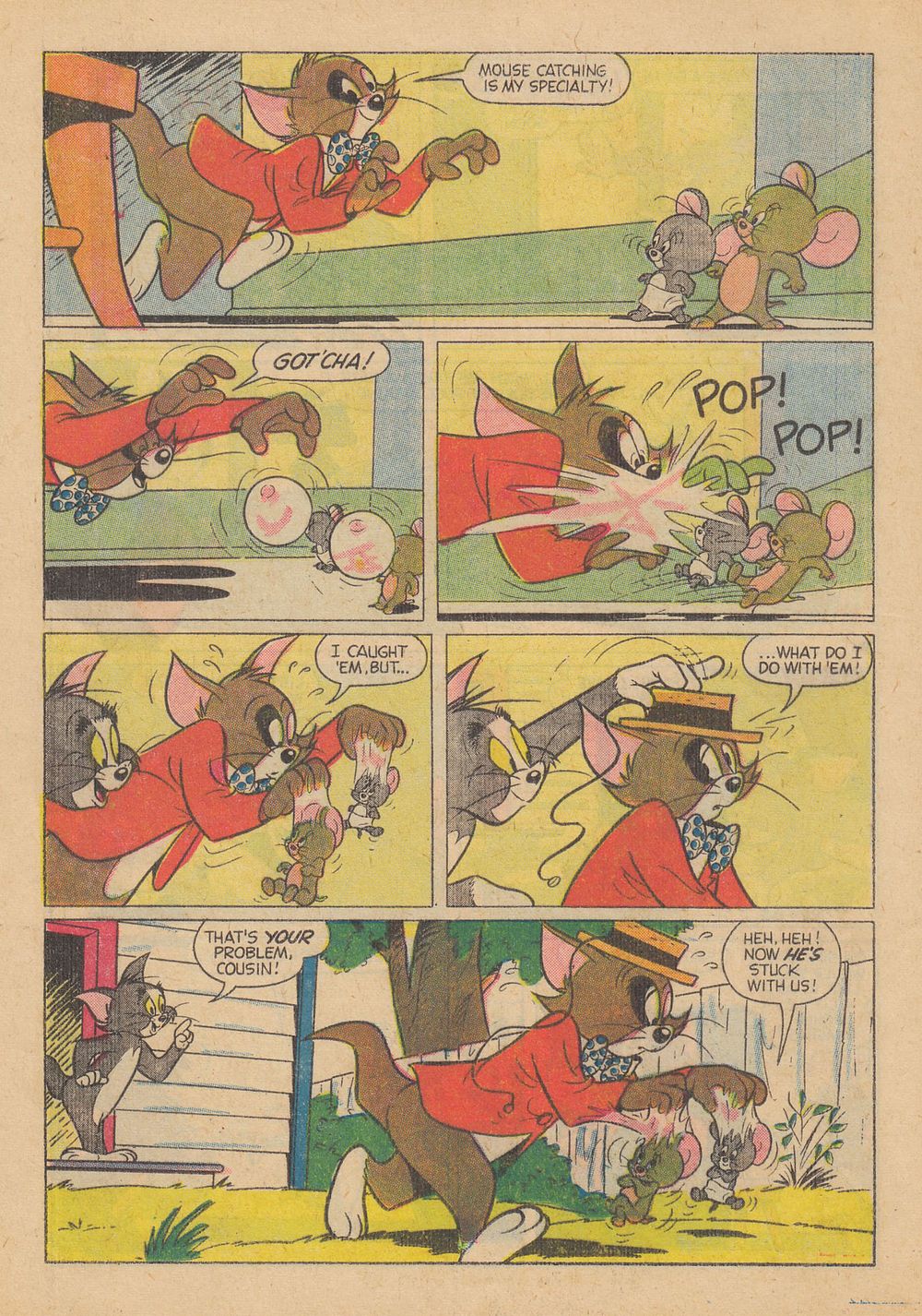 Read online Tom & Jerry Comics comic -  Issue #164 - 12