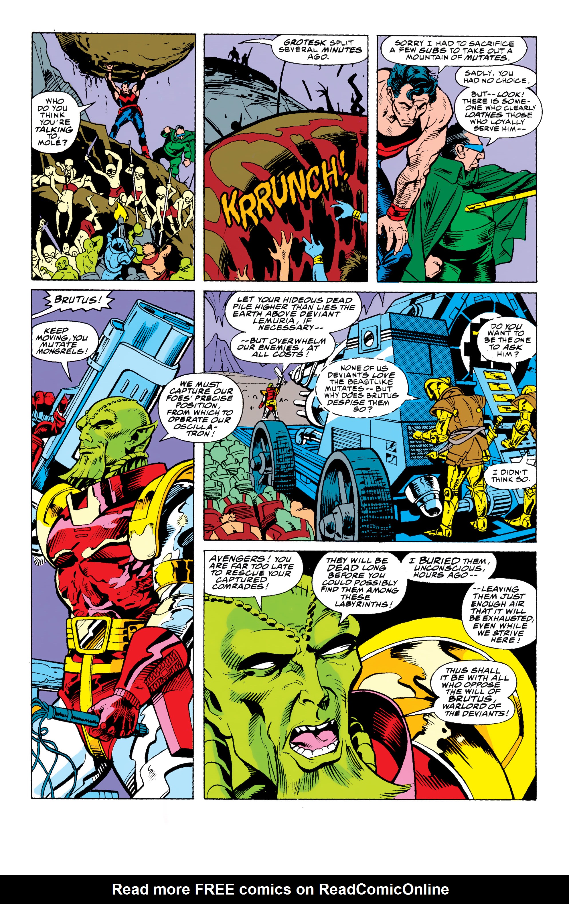Read online Avengers: Subterranean Wars comic -  Issue # TPB - 128