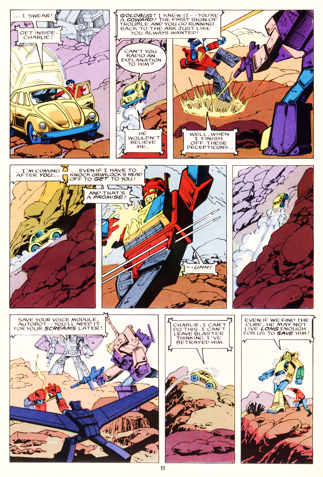 Read online The Transformers (UK) comic -  Issue #124 - 11