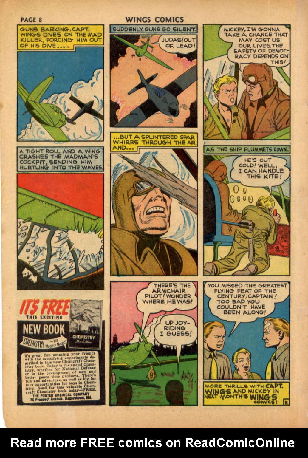 Read online Wings Comics comic -  Issue #16 - 10