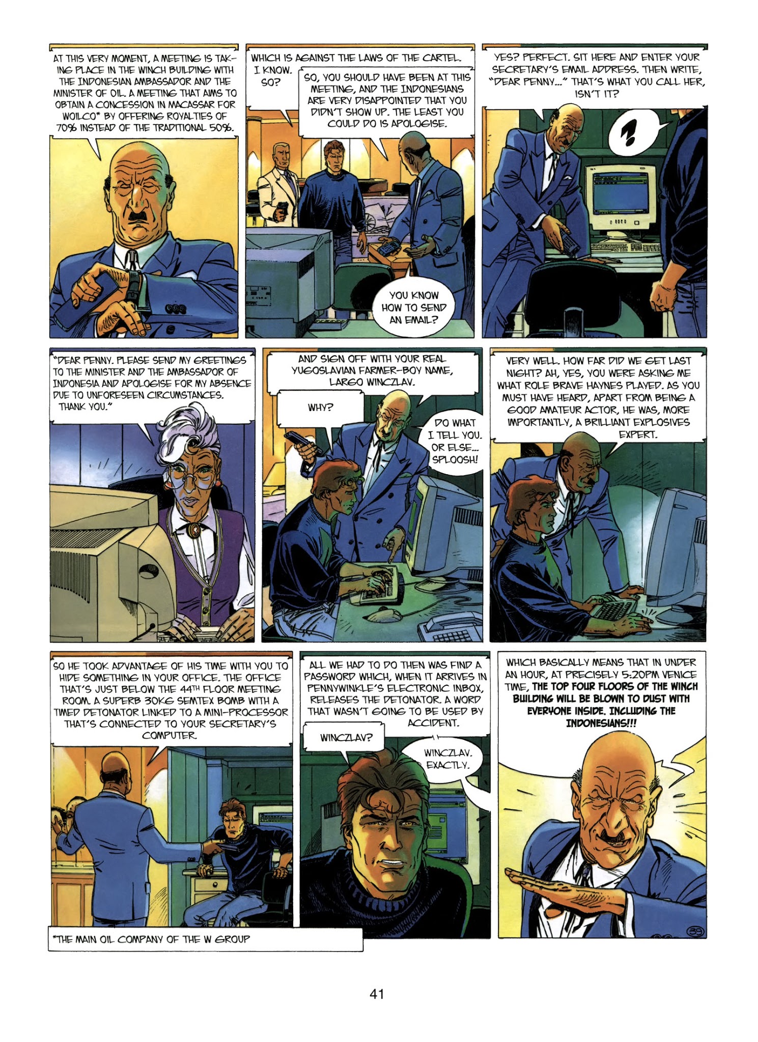 Read online Largo Winch comic -  Issue # TPB 6 - 42