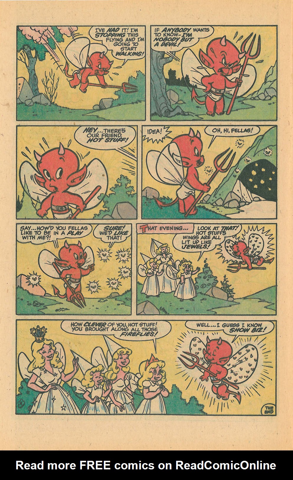 Read online Hot Stuff, the Little Devil comic -  Issue #147 - 16