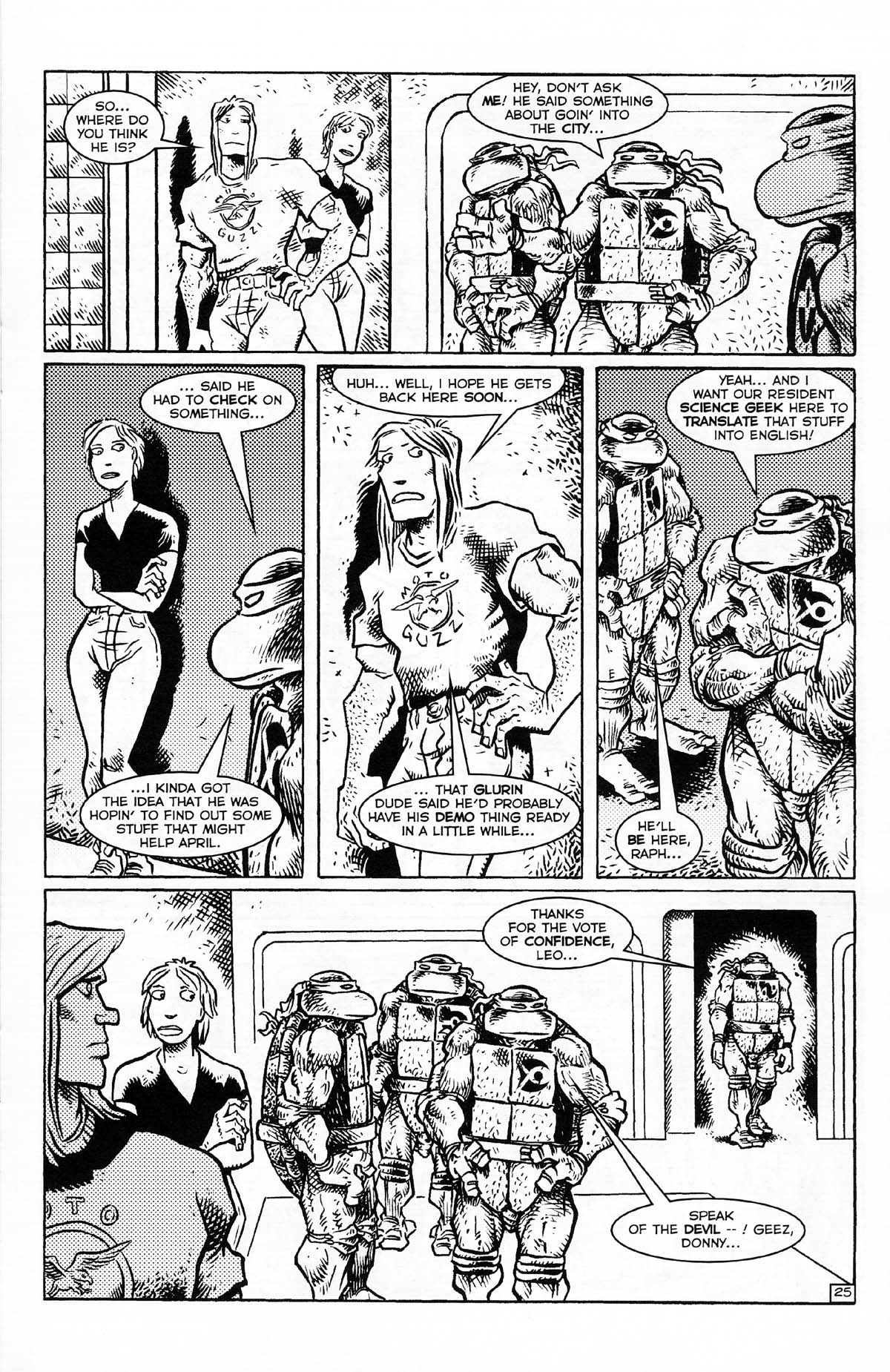 Read online TMNT: Teenage Mutant Ninja Turtles comic -  Issue #9 - 29