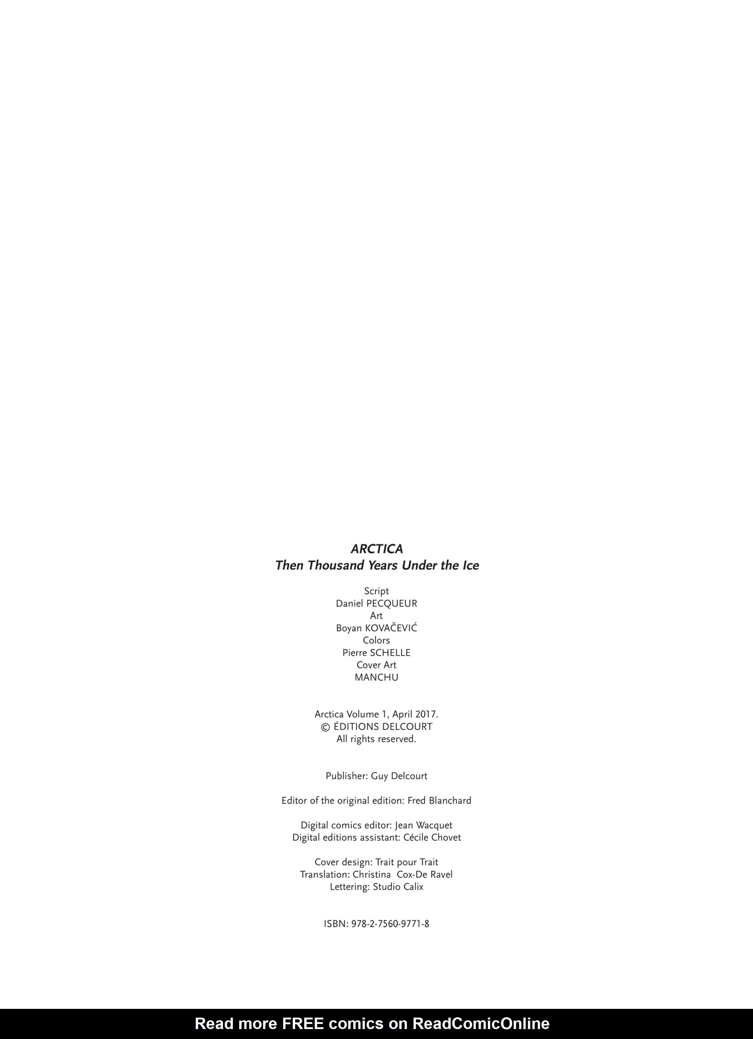 Read online Arctica comic -  Issue #1 - 2