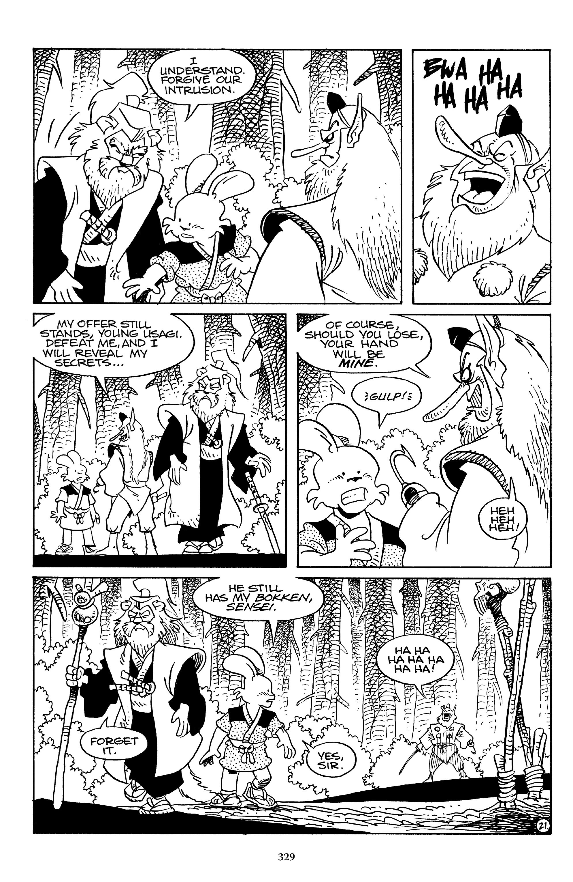 Read online The Usagi Yojimbo Saga comic -  Issue # TPB 4 - 326