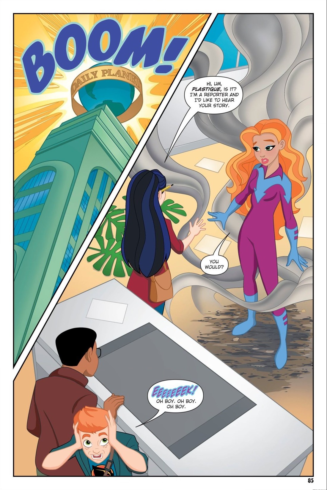 Read online DC Super Hero Girls: Date With Disaster comic -  Issue # TPB - 84