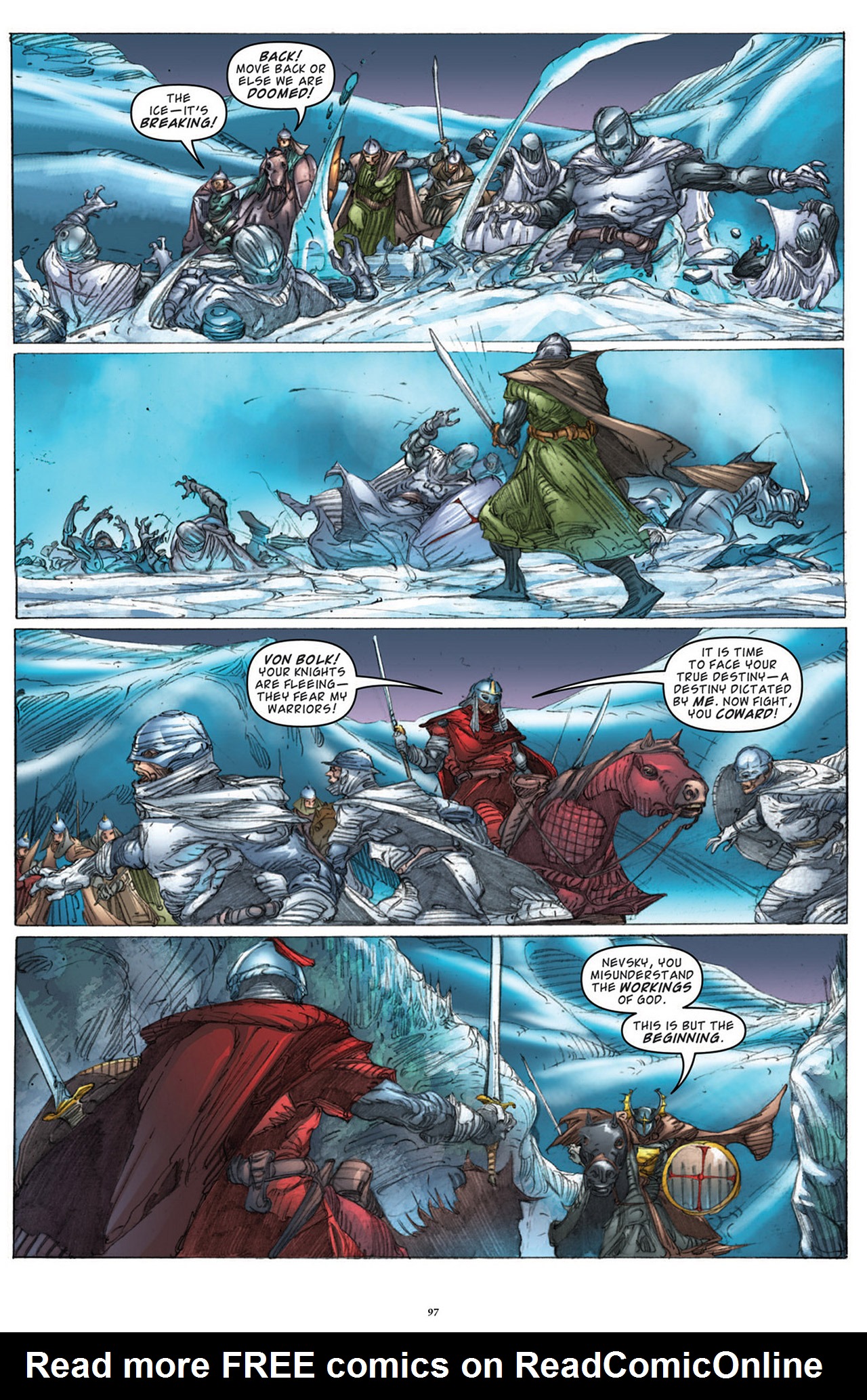 Read online Nevsky: A Hero of the People comic -  Issue # TPB - 97