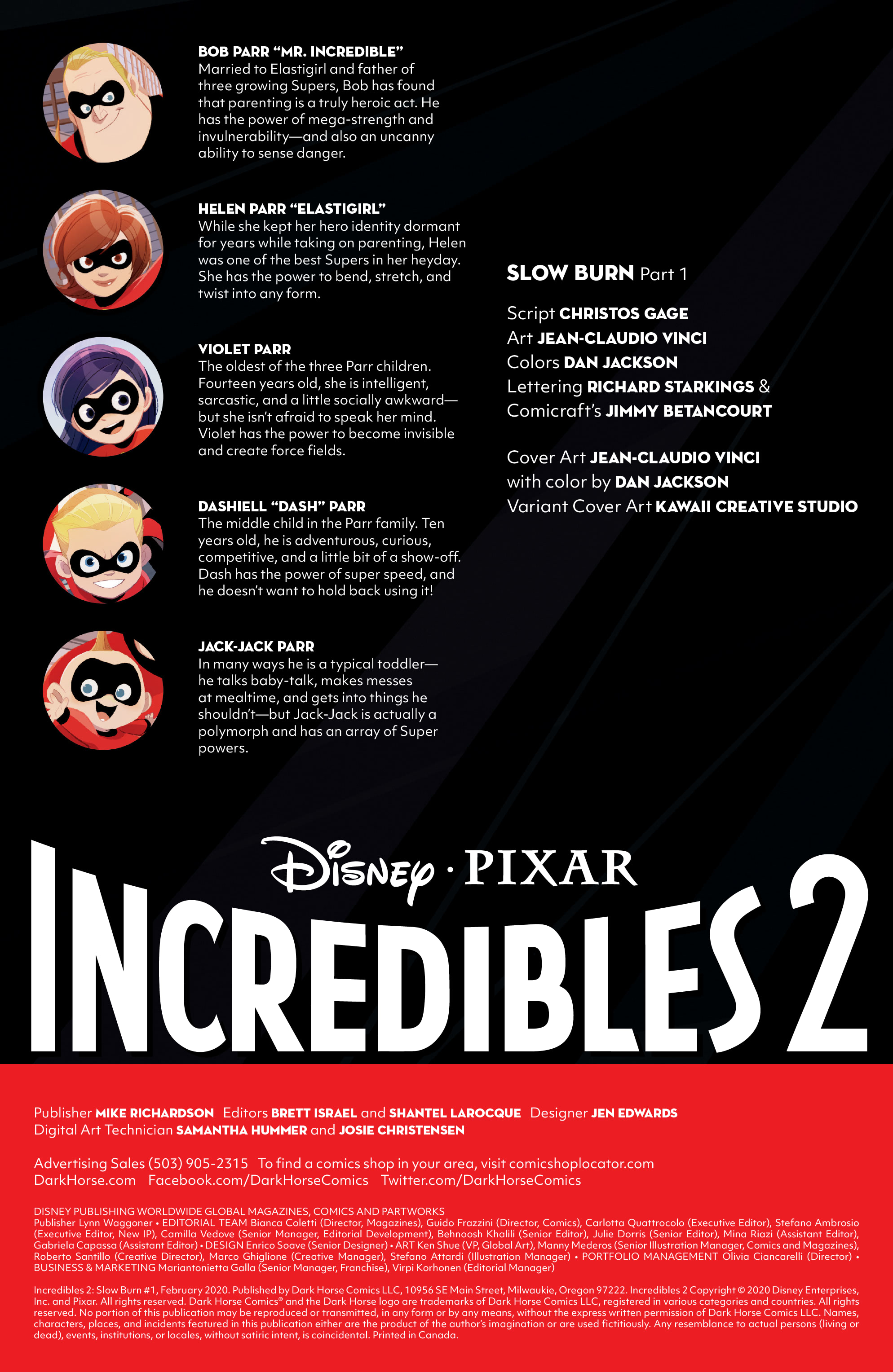 Read online Incredibles 2: Slow Burn comic -  Issue #1 - 2