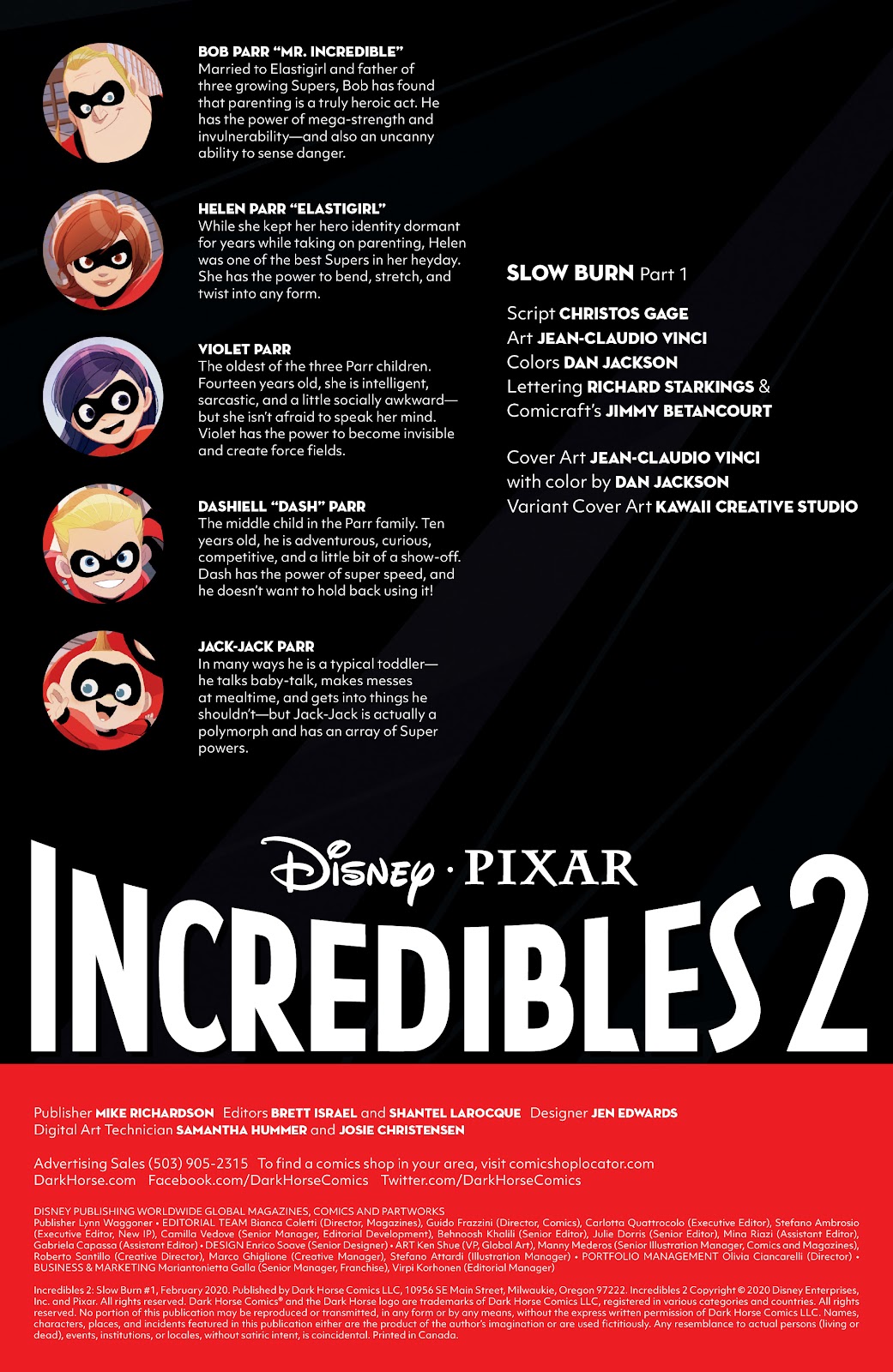 Incredibles 2: Slow Burn issue 1 - Page 2