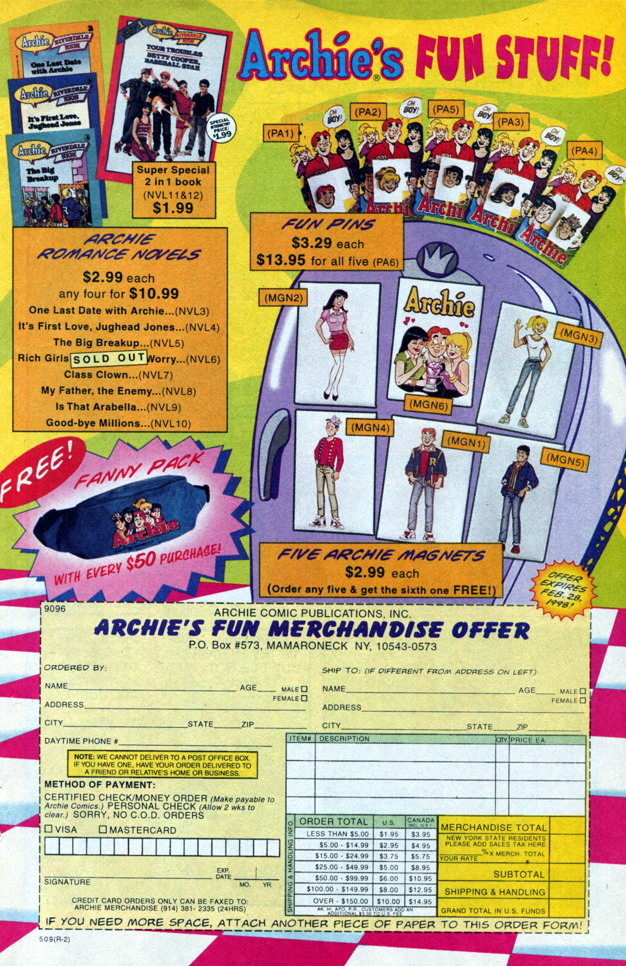 Read online Veronica comic -  Issue #72 - 19