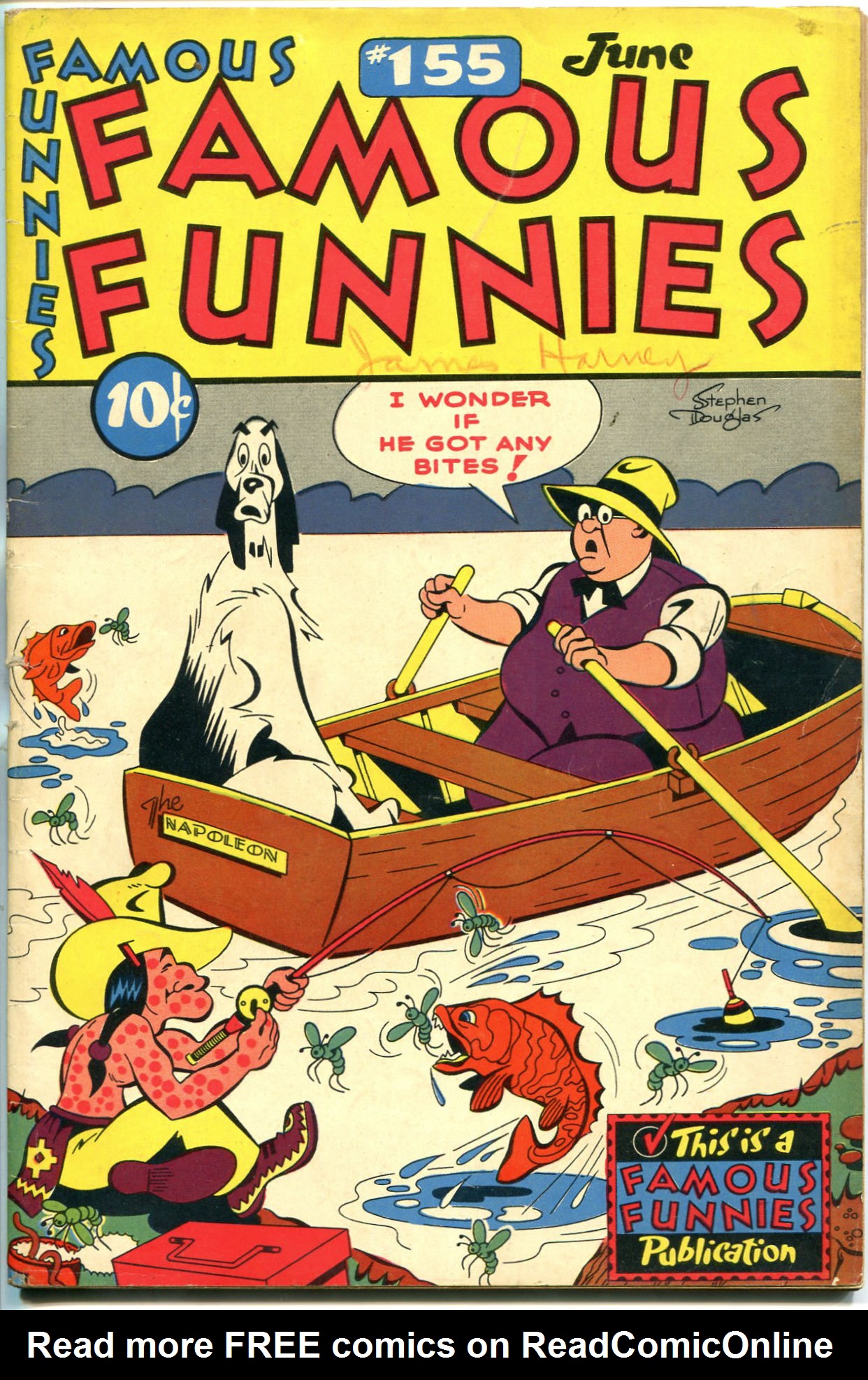 Read online Famous Funnies comic -  Issue #155 - 1