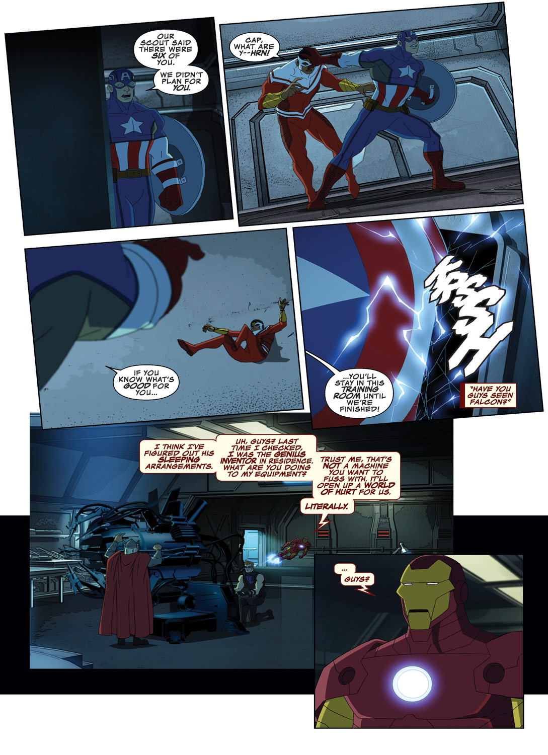 Read online Marvel Universe Avengers Assemble comic -  Issue #3 - 8