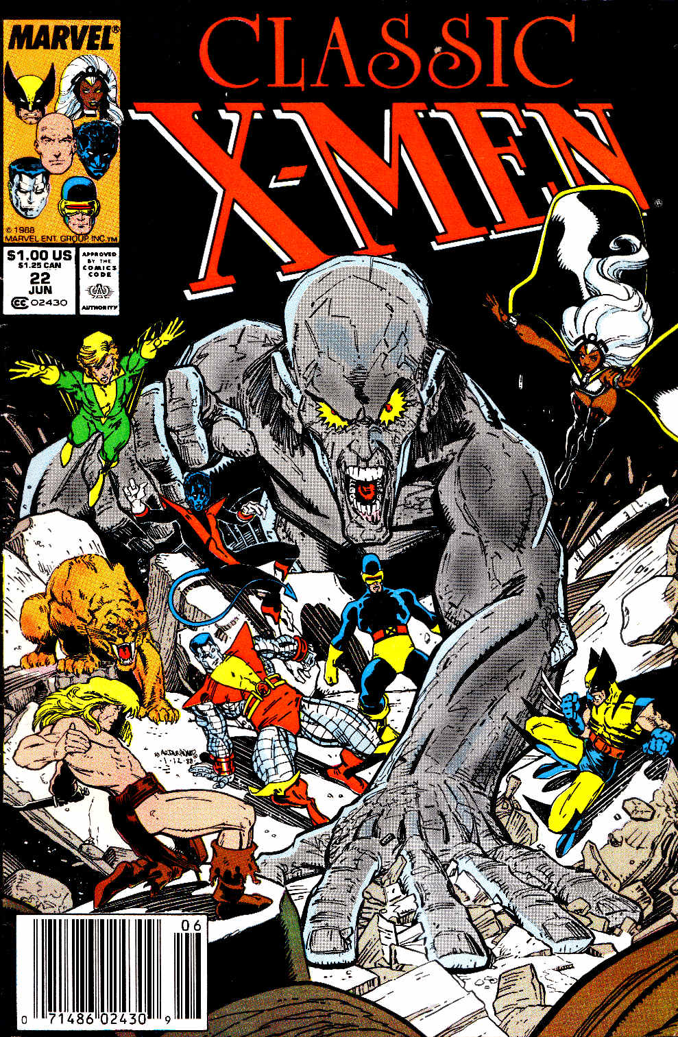 Read online Classic X-Men comic -  Issue #22 - 1