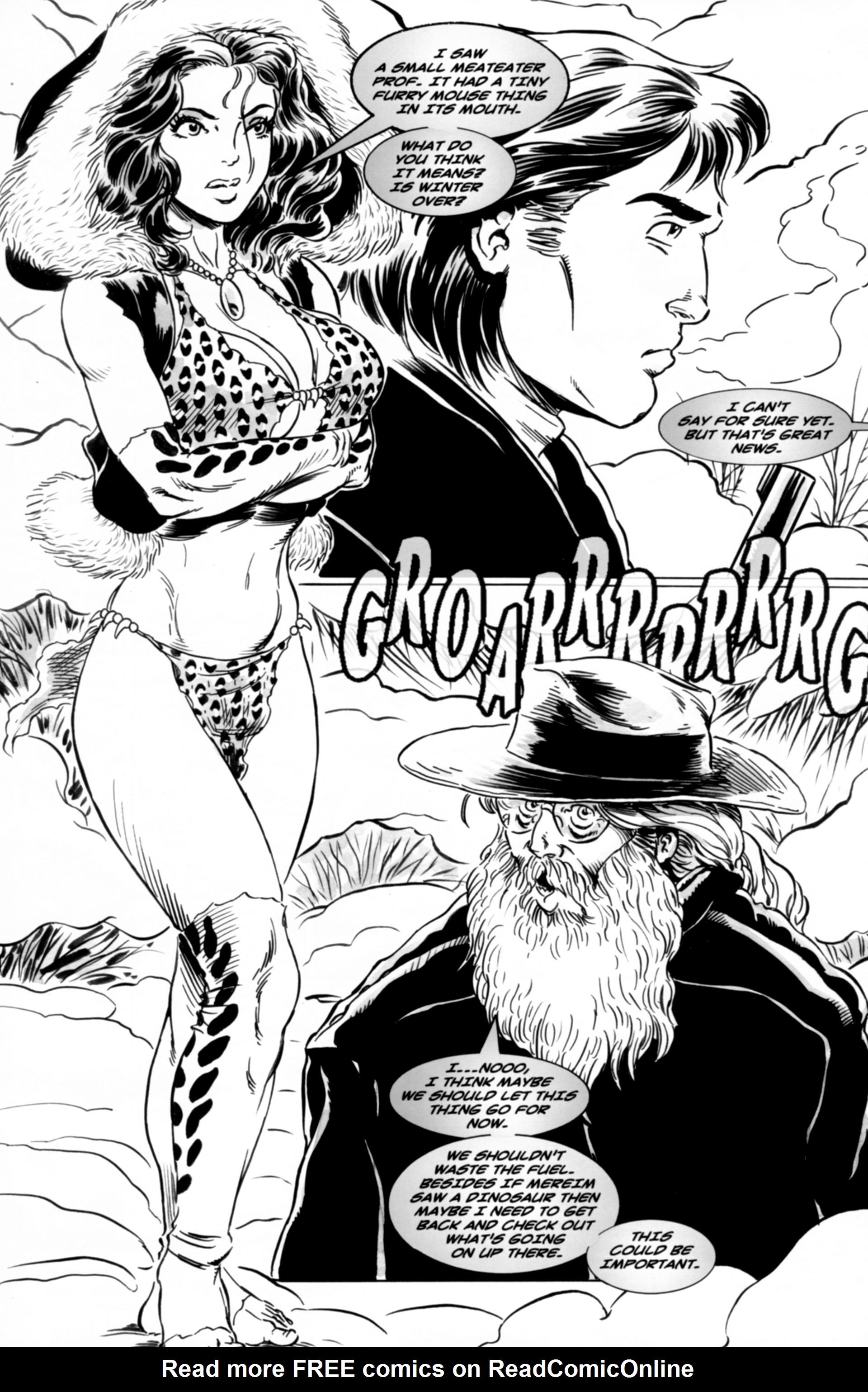 Read online Cavewoman: Snow comic -  Issue #4 - 20