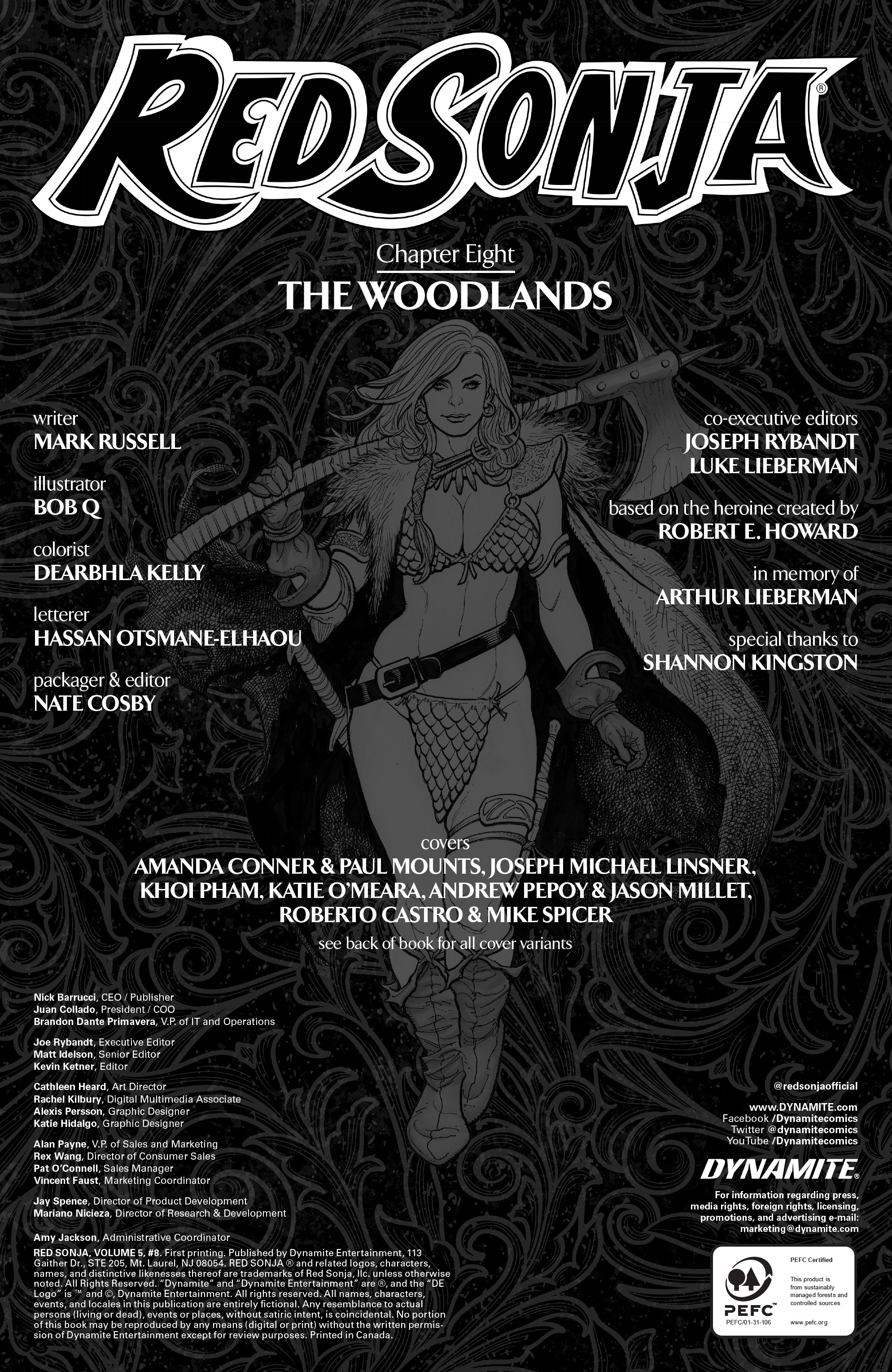 Read online Red Sonja (2019) comic -  Issue #8 - 29