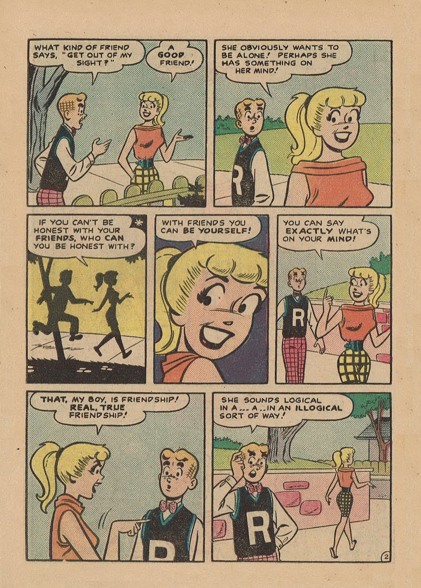 Read online Betty and Veronica Digest Magazine comic -  Issue #9 - 50