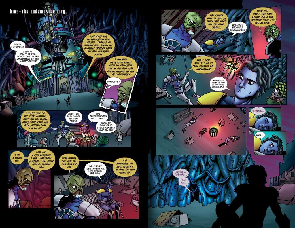 Read online ReBoot: Paradigms Lost comic -  Issue # Full - 22