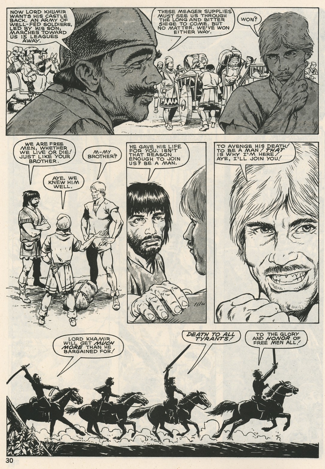 The Savage Sword Of Conan issue 126 - Page 30