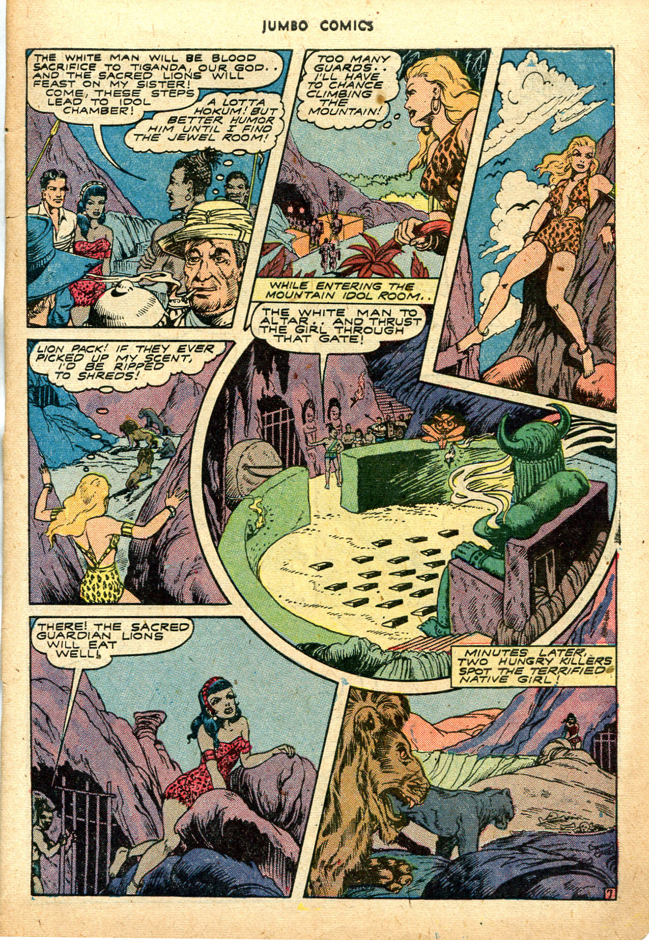Read online Jumbo Comics comic -  Issue #62 - 10