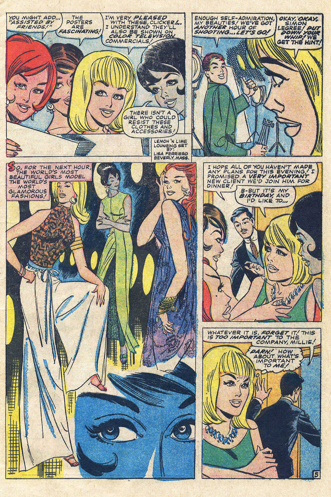 Read online Millie the Model comic -  Issue #146 - 9
