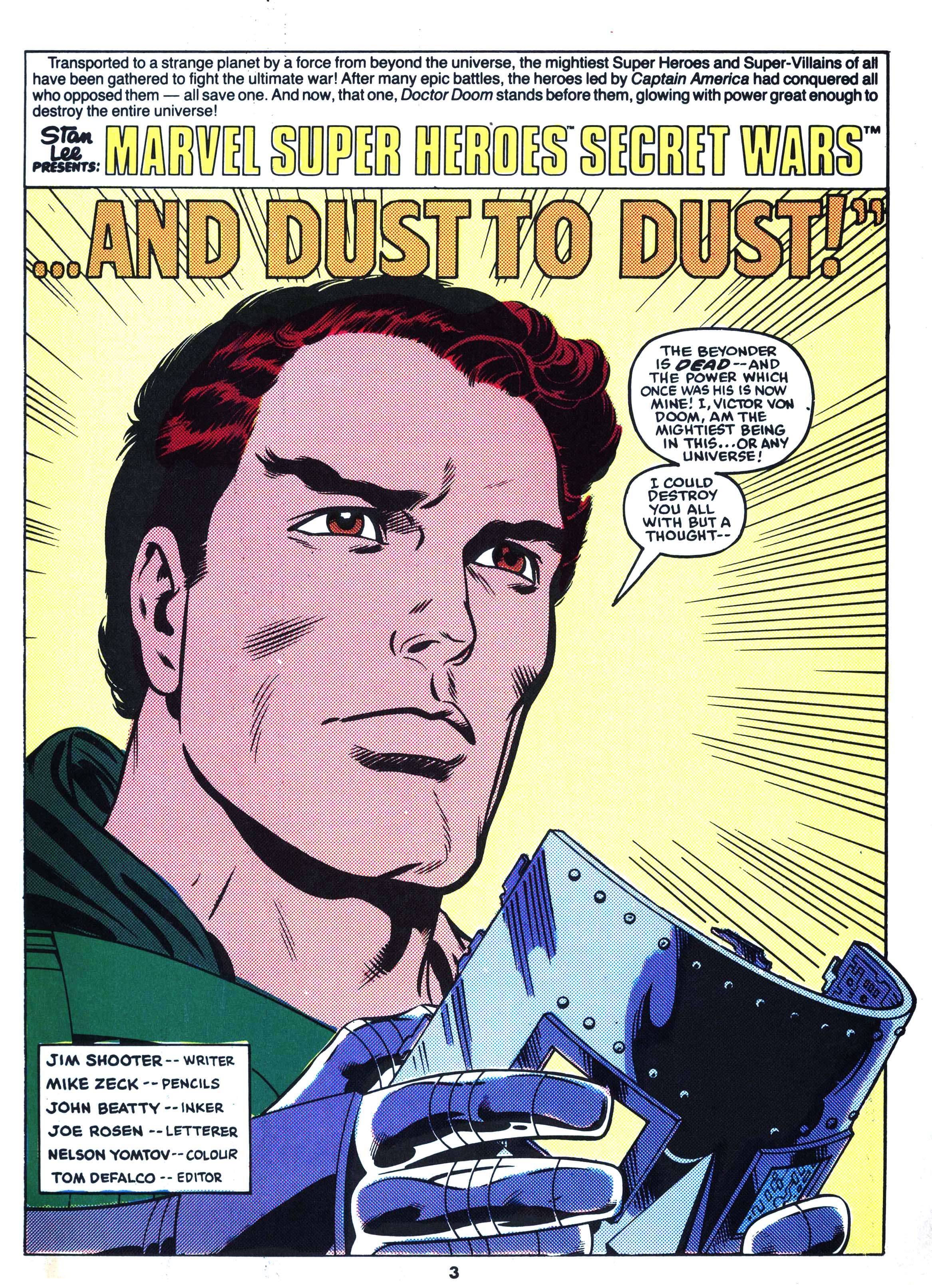 Read online Secret Wars (1985) comic -  Issue #24 - 3