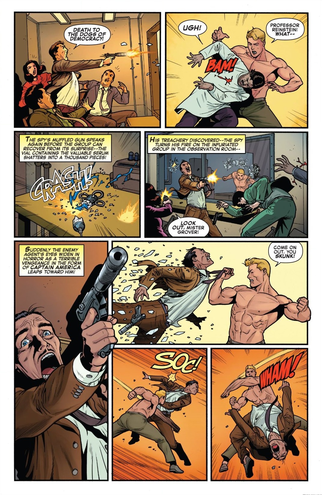 Read online Captain America Anniversary Tribute comic -  Issue # Full - 9