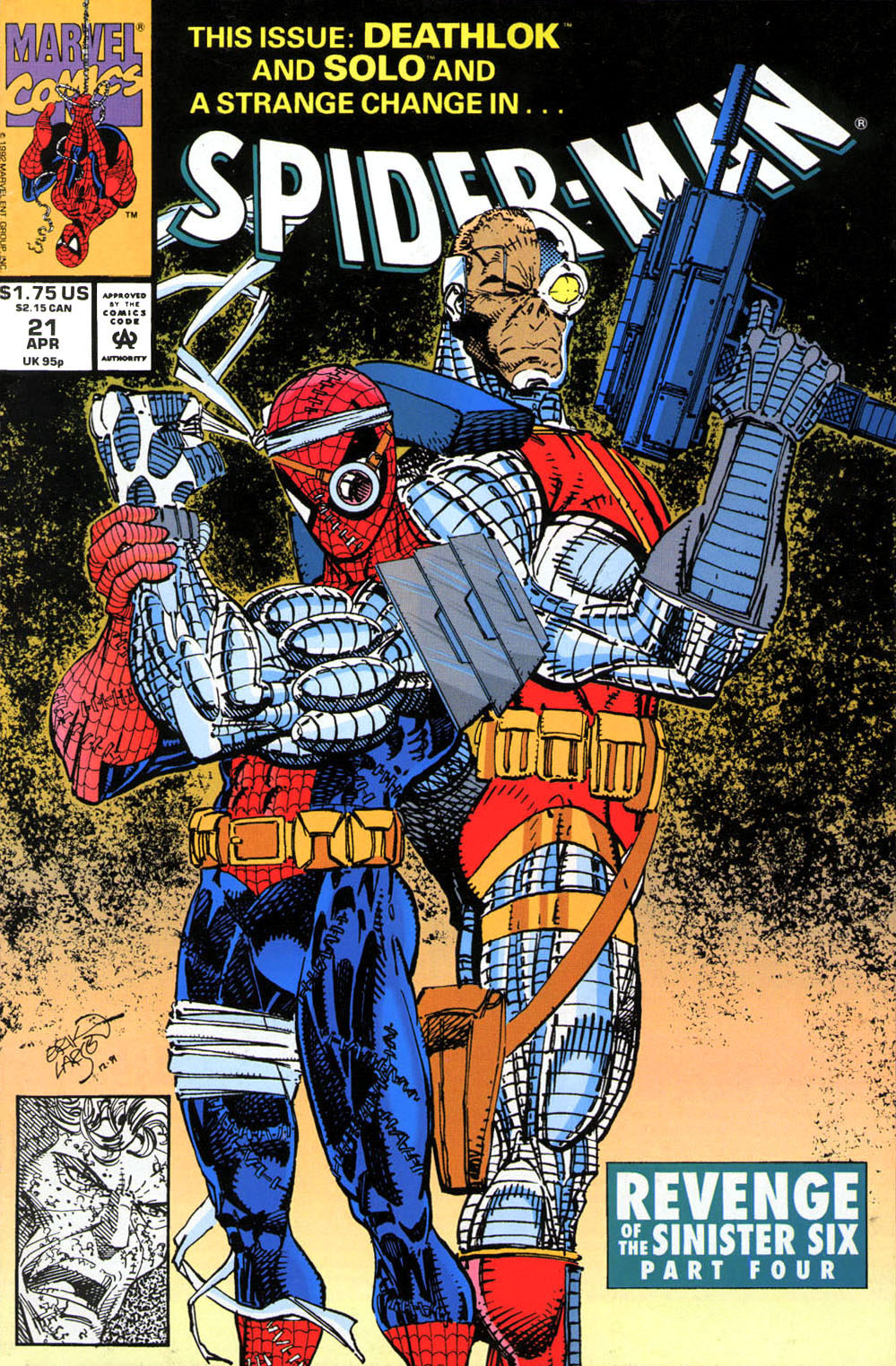 Read online Spider-Man (1990) comic -  Issue #21 - Dealing Arms - 1