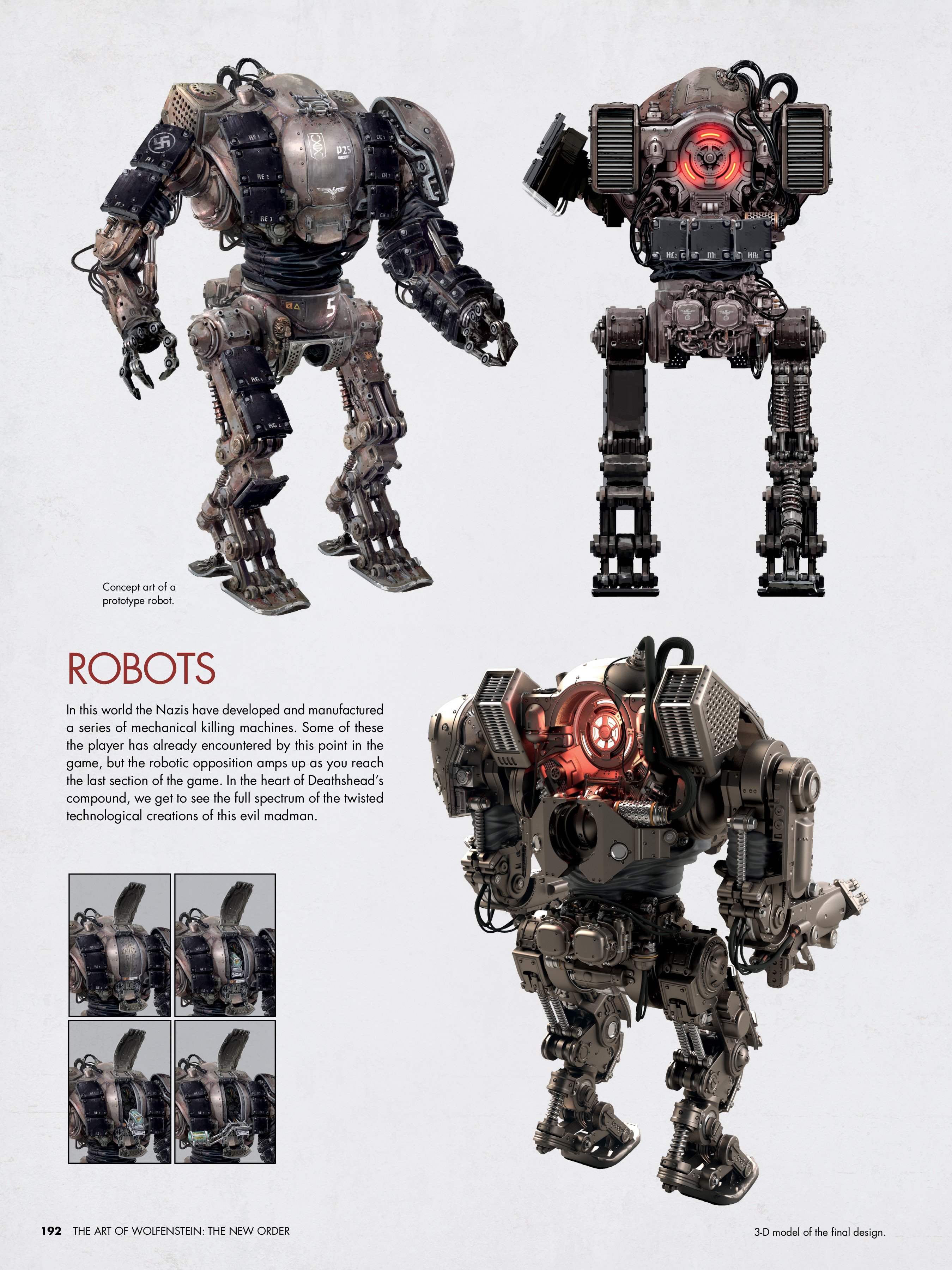 Read online The Art of Wolfenstein: The New Order comic -  Issue # TPB (Part 2) - 74