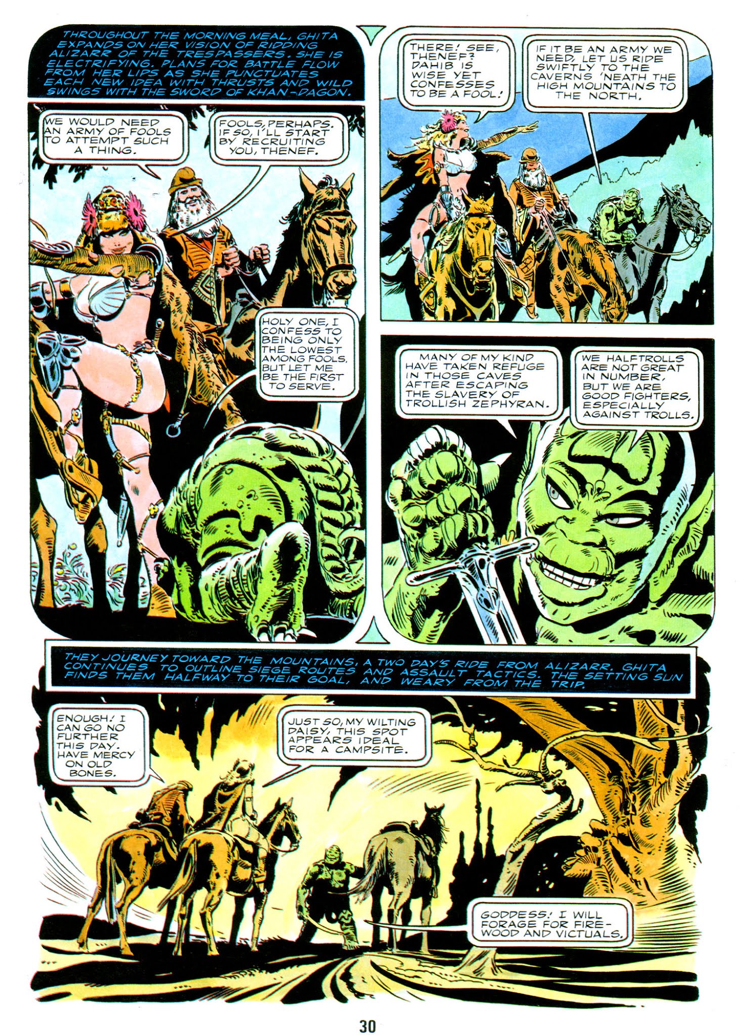 Read online Ghita of Alizarr comic -  Issue #1 - 31