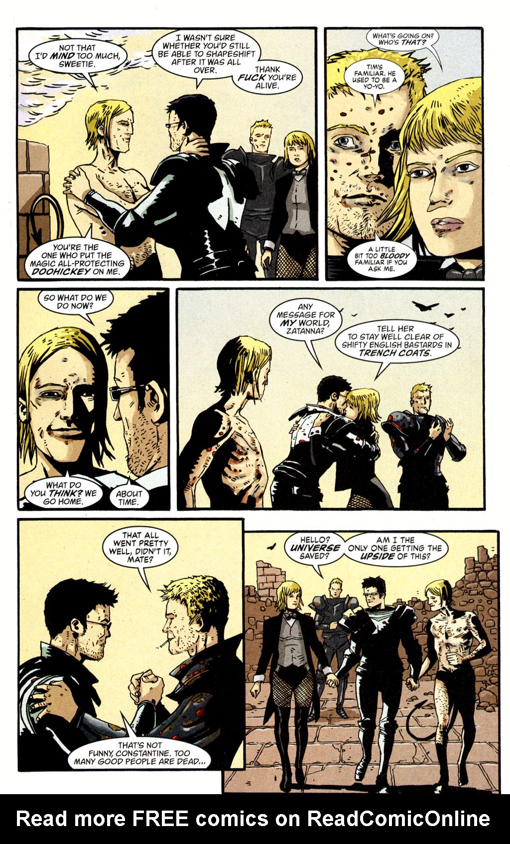 Read online Books of Magick: Life During Wartime comic -  Issue #12 - 22