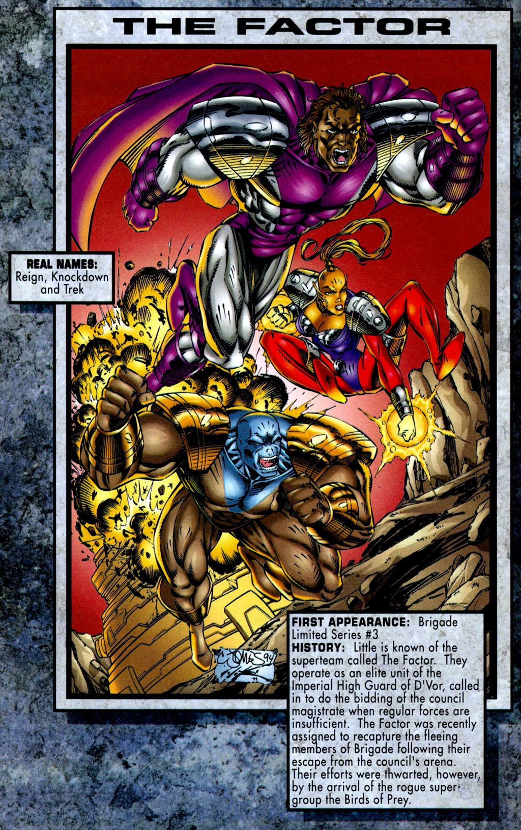 Read online Brigade Sourcebook comic -  Issue # Full - 12