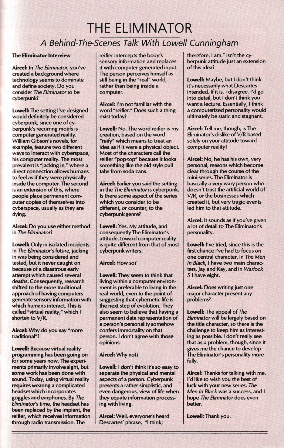 Read online Eliminator Full Color Special comic -  Issue # Full - 29