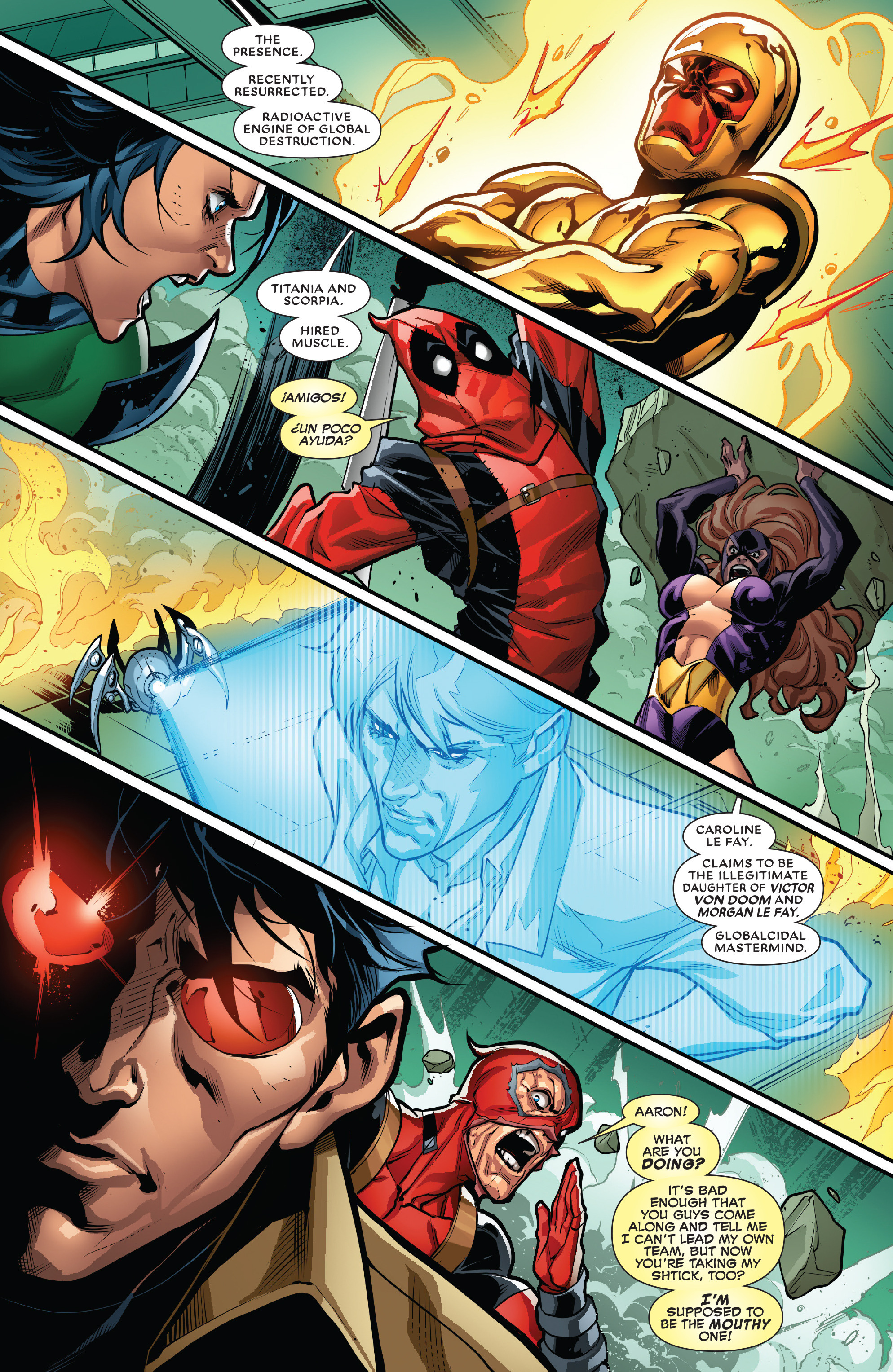 Read online Deadpool & the Mercs For Money [II] comic -  Issue #5 - 5
