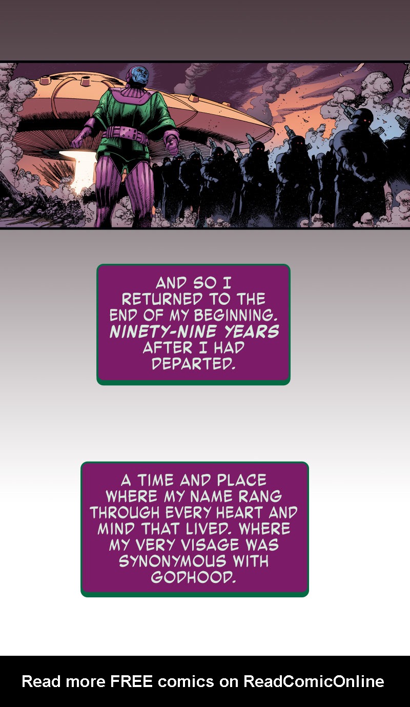Kang the Conqueror: Only Myself Left to Conquer Infinity Comic issue 8 - Page 12