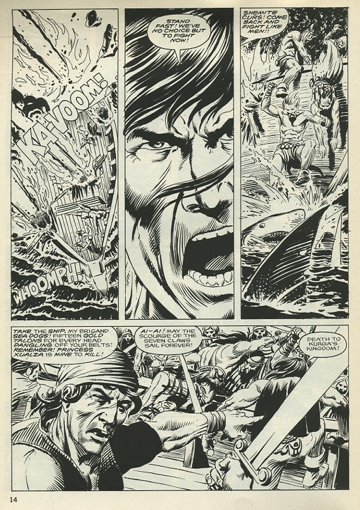 Read online The Savage Sword Of Conan comic -  Issue #136 - 13