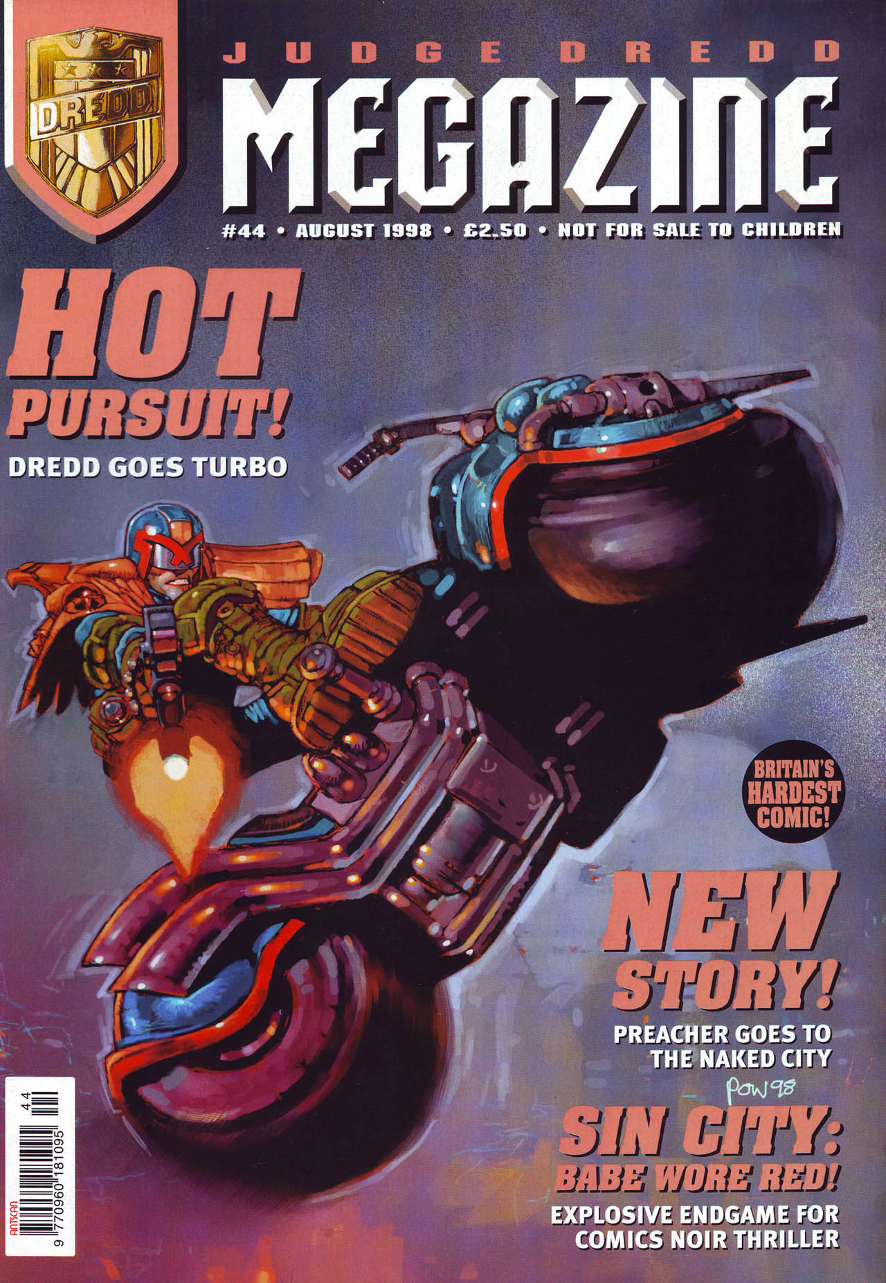 Read online Judge Dredd Megazine (vol. 3) comic -  Issue #44 - 1