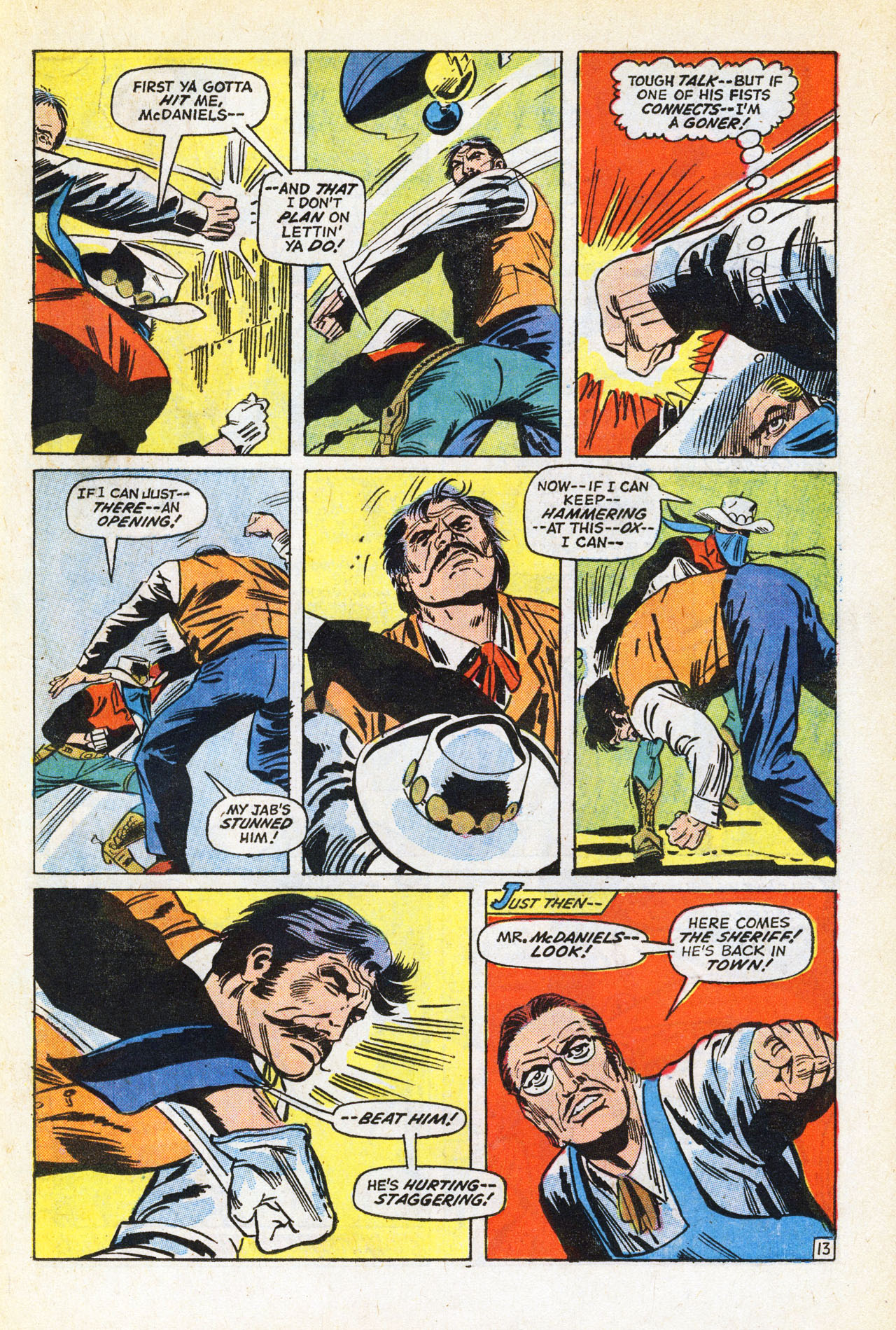 Read online The Outlaw Kid (1970) comic -  Issue #10 - 19