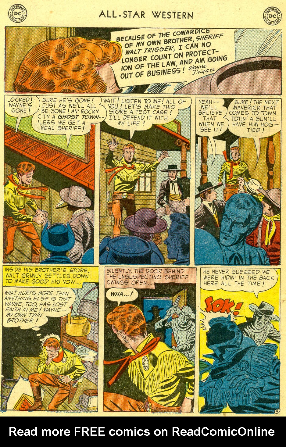 Read online All-Star Western (1951) comic -  Issue #78 - 6