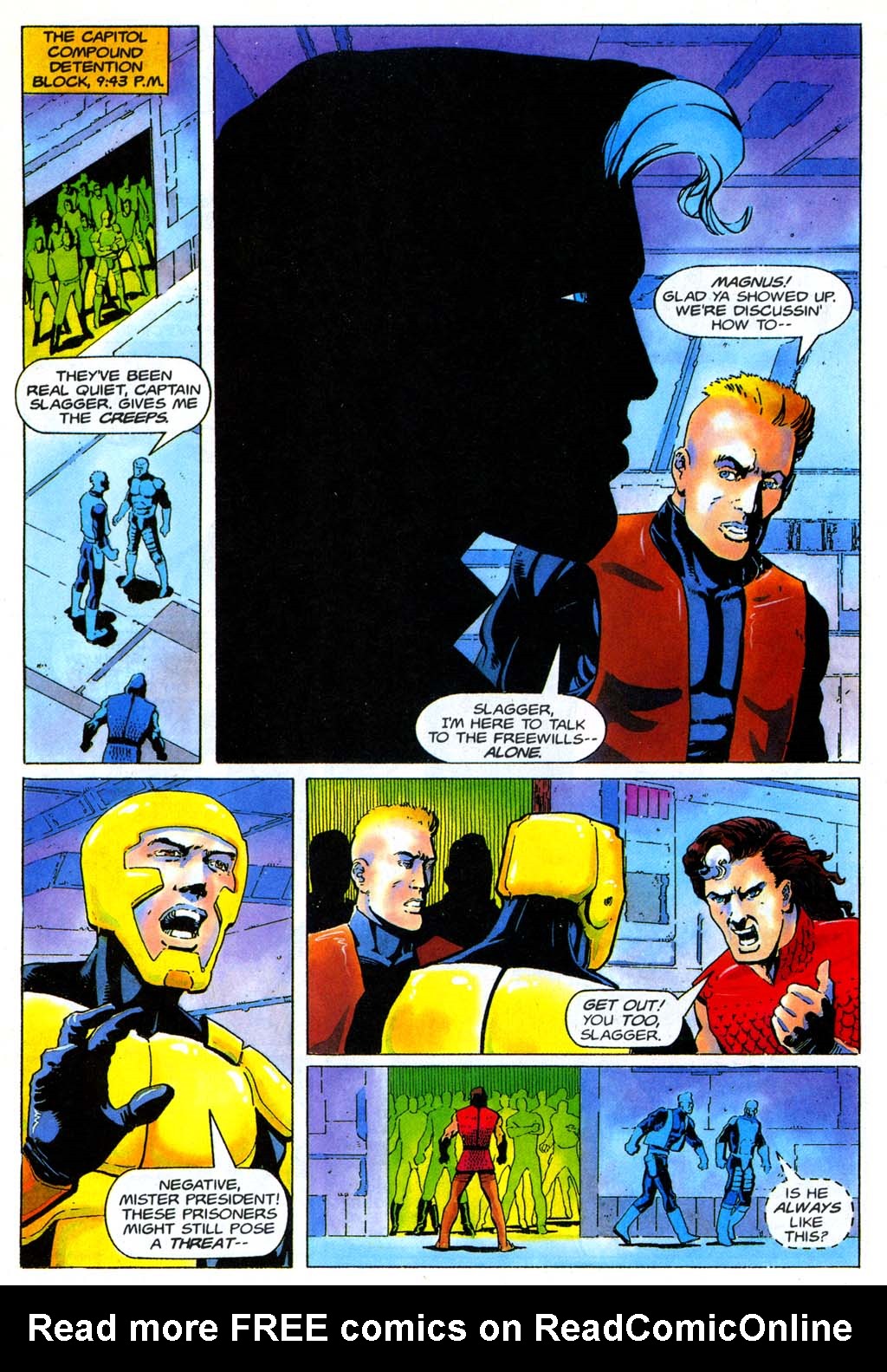 Read online Magnus Robot Fighter (1991) comic -  Issue #50 - 16