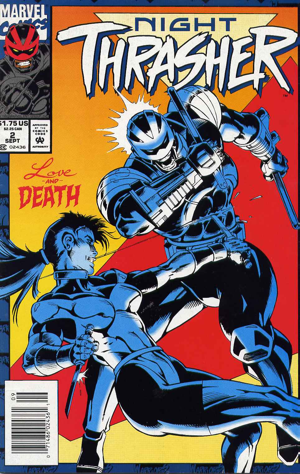 Read online Night Thrasher comic -  Issue #2 - 1