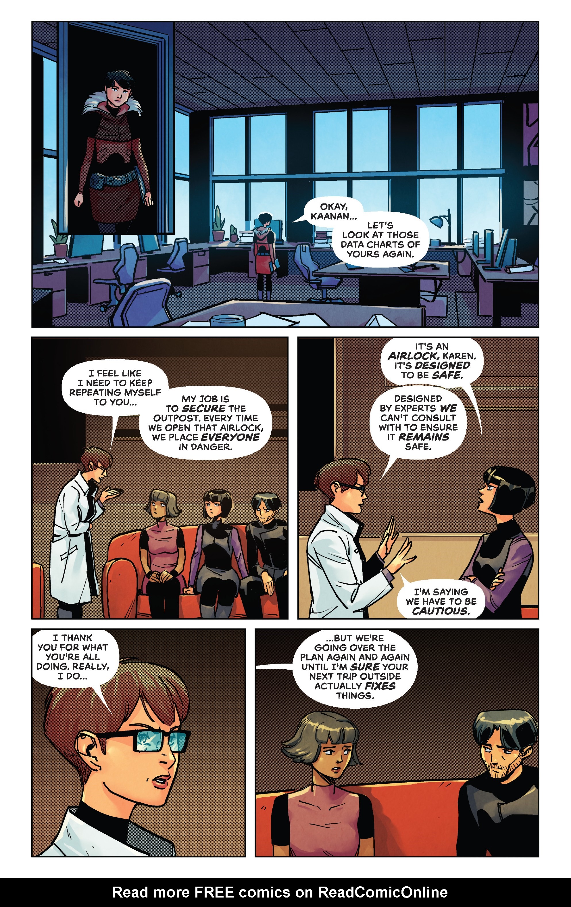 Read online Outpost Zero comic -  Issue #8 - 18
