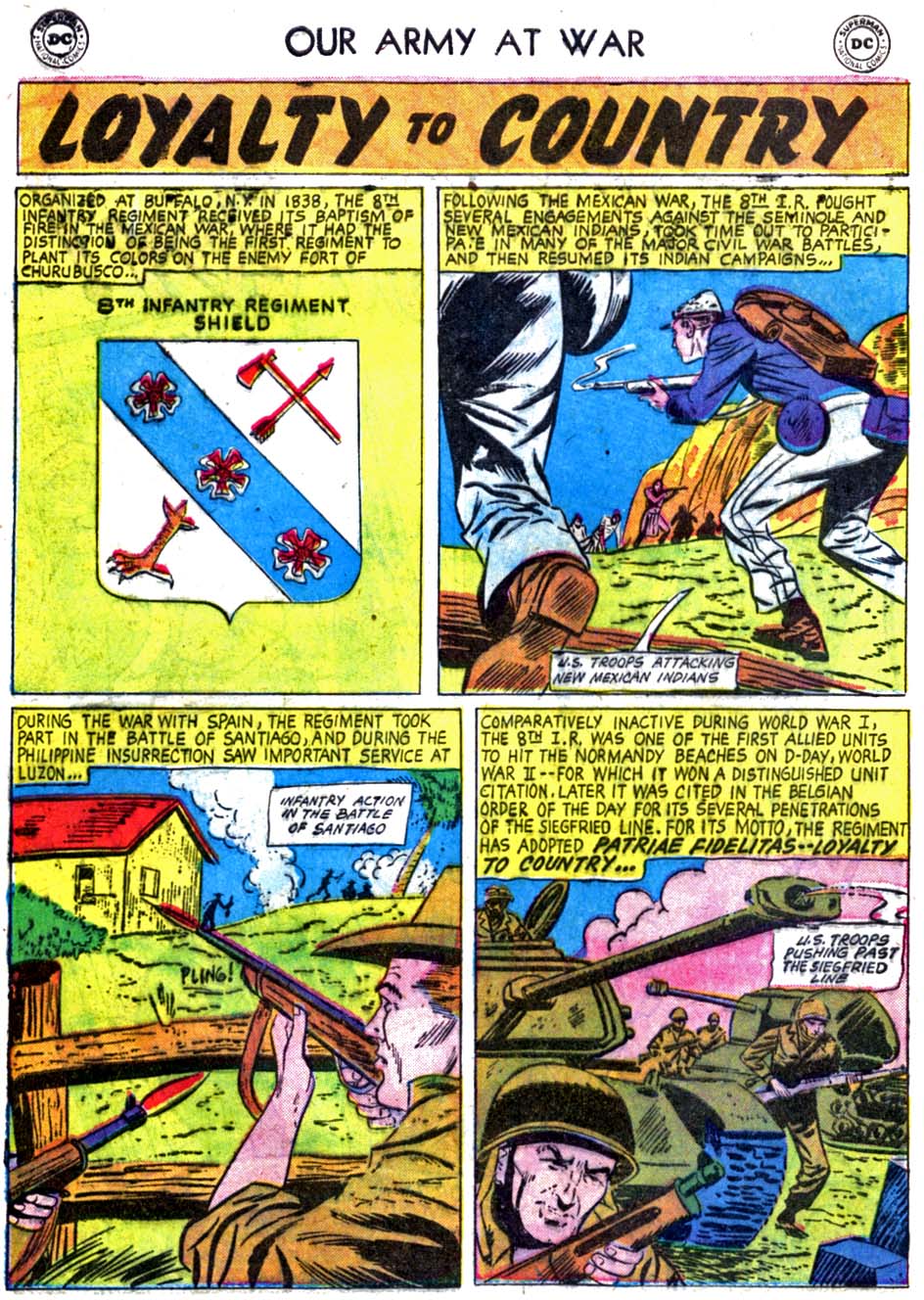 Read online Our Army at War (1952) comic -  Issue #66 - 10